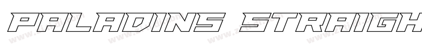 Paladins Straight Re字体转换